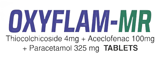 Oxyflam-MR Tablets - Thiocolchicoside Aceclofenac muscle relaxant